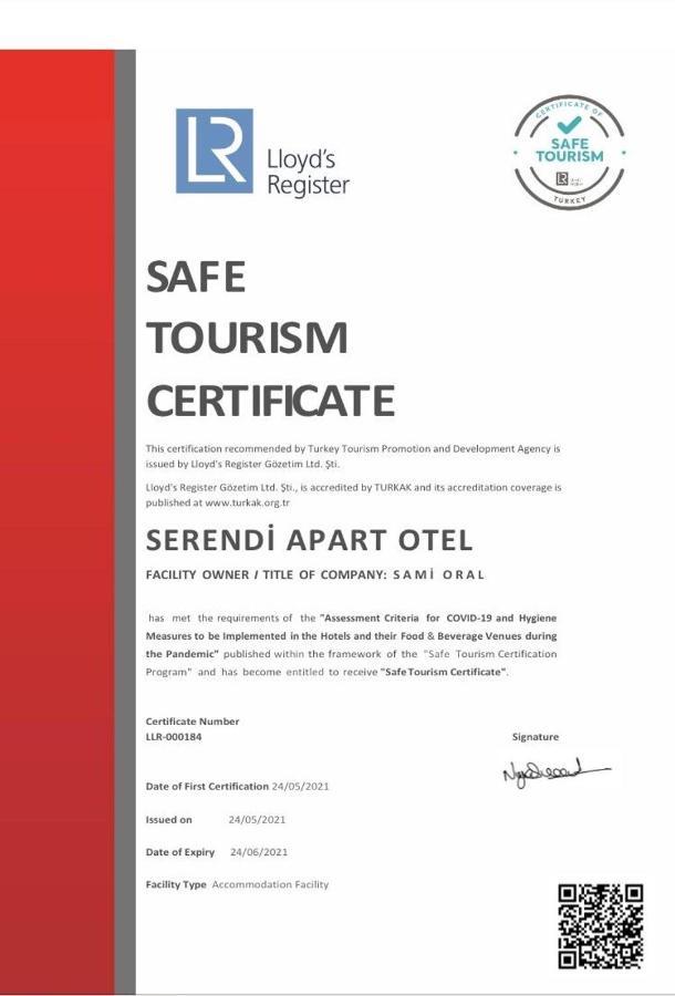 Serendi Apart Hotel Alanya Exterior foto